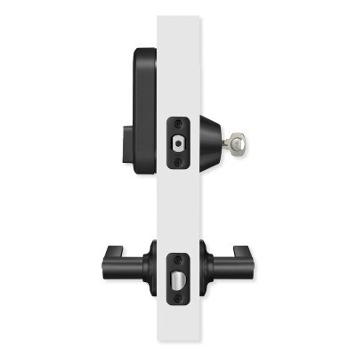 Yale Approach Lock with Wi-Fi Bridge, Black Suede